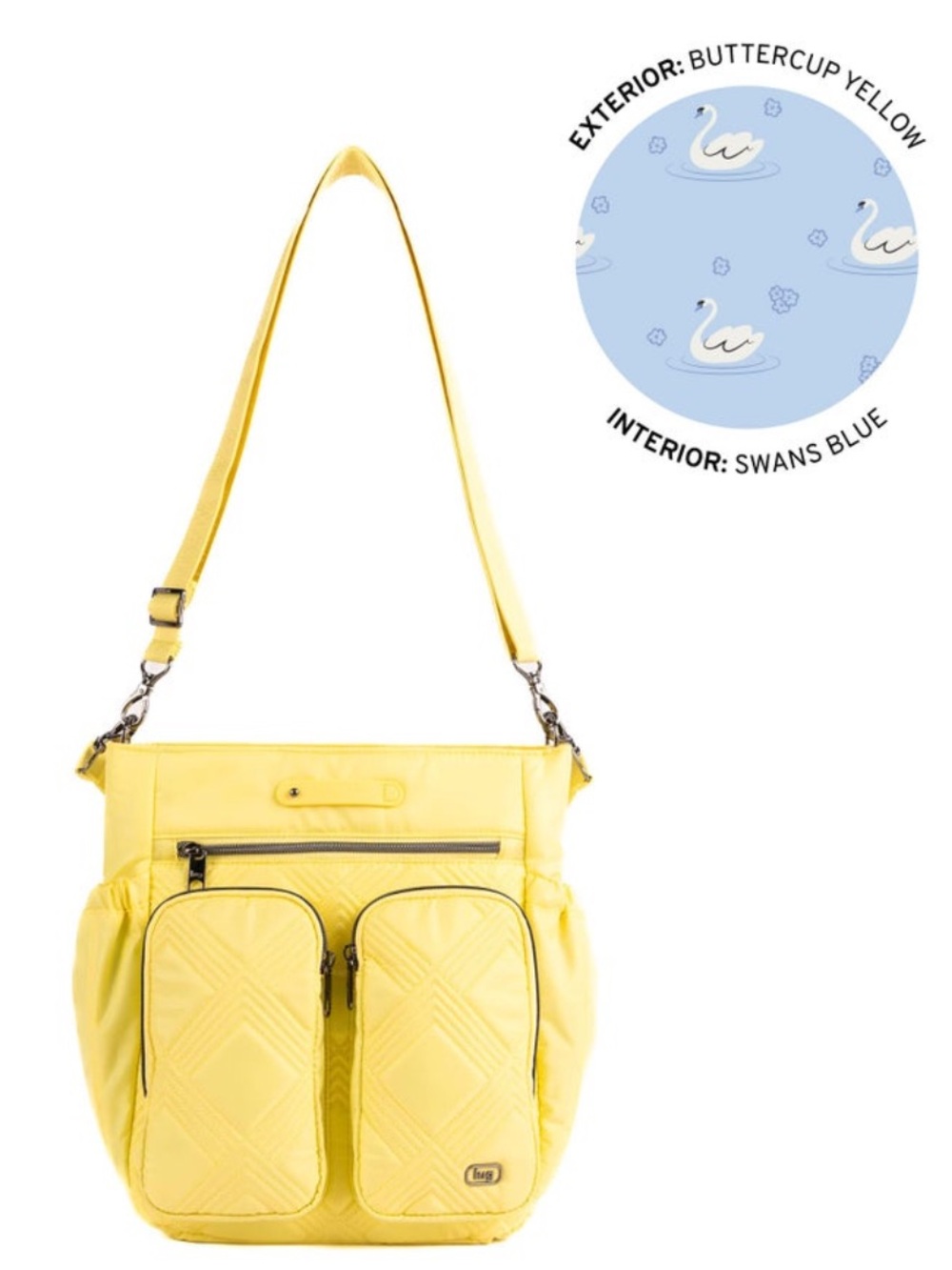 Lug Toodles Tote Bag Buttercup Yellow